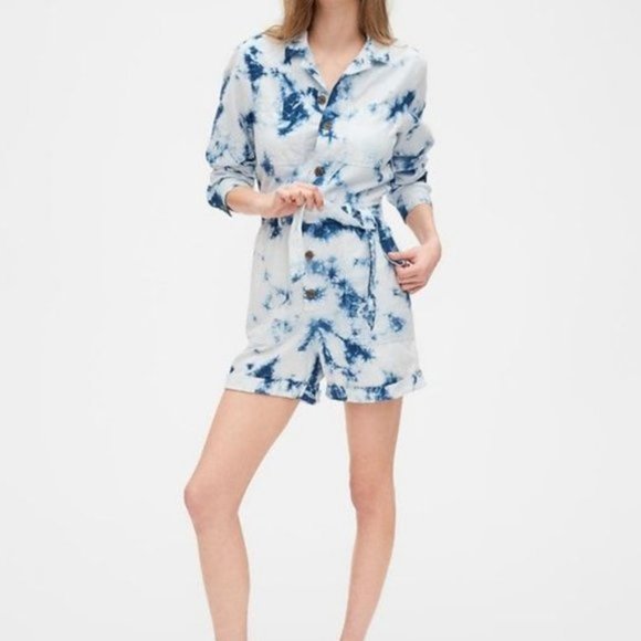 Gap Tie-Dye Romper in size 20 Tall - Picture 1 of 6